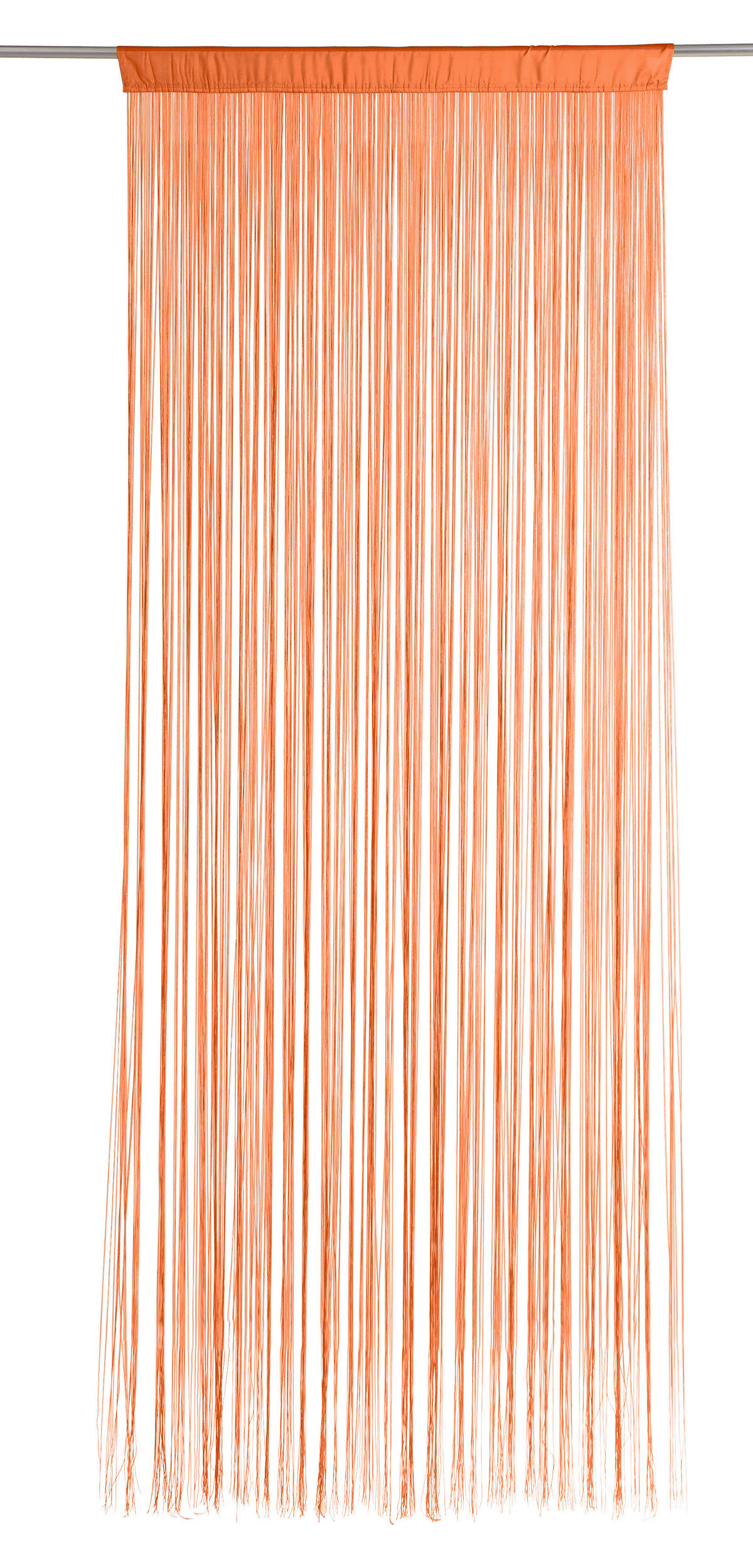 KONČANA ZAVESA narandžasta - narandžasta, Konvencionalno, tekstil (90/245cm) - Boxxx