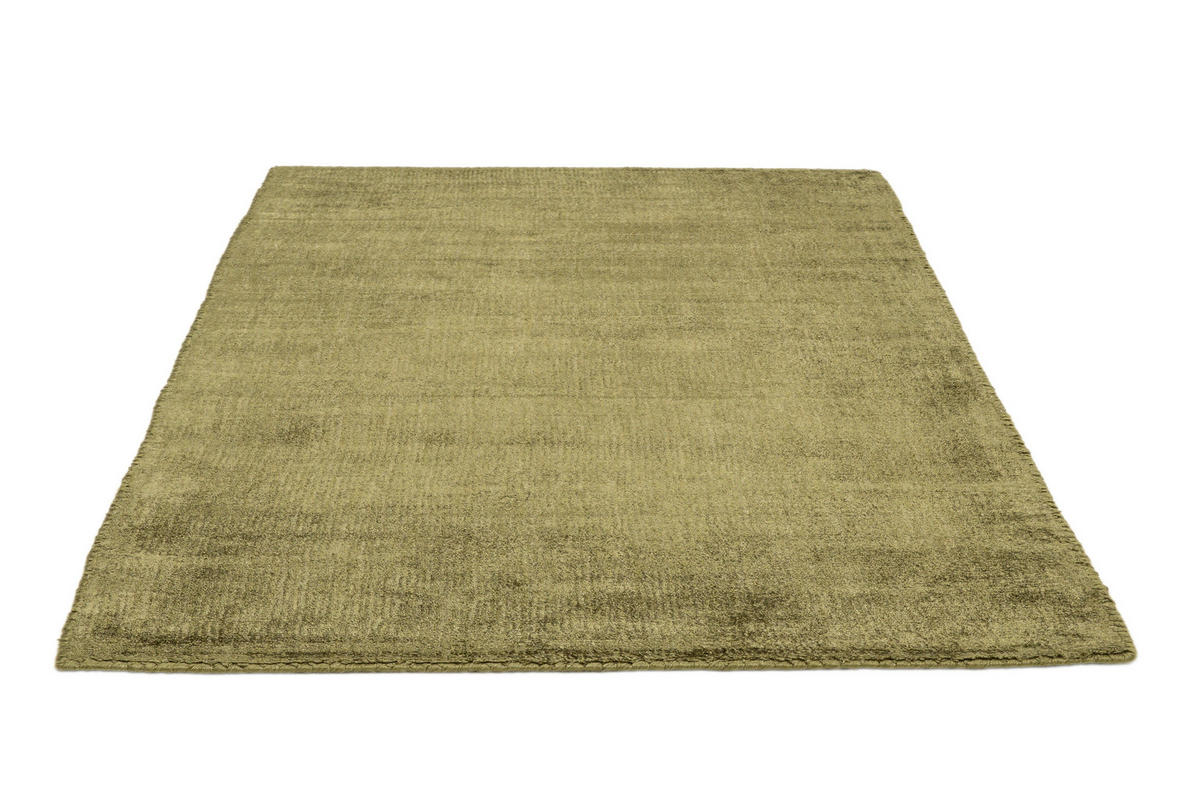 HANDWEBTEPPICH 85/155 cm Grün  - Grün, Basics, Textil (85/155cm) - Tom Tailor