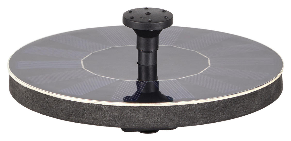 WASSERFONTÄNE - Schwarz, Basics, Kunststoff (16cm)
