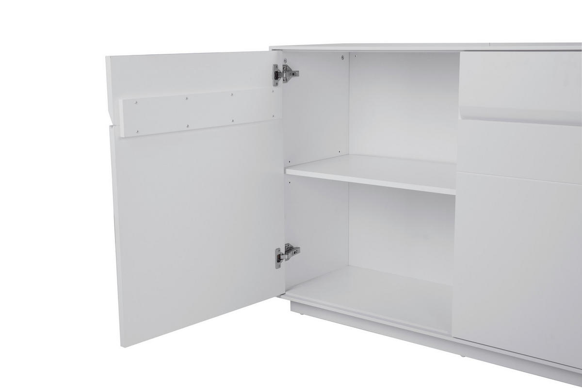 SIDEBOARD  in 183/81/40 cm  - Hellgrau, MODERN, Holzwerkstoff (183/81/40cm) - Xora