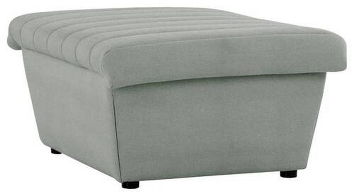 HOCKER Webstoff Mintgrün  - Schwarz/Mintgrün, Design, Kunststoff/Textil (90/43/105cm) - LOOKS by W.Joop
