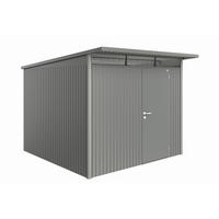 GERÄTEHAUS 260/217/300 cm  - Anthrazit, Basics, Metall (260/217/300cm) - Biohort