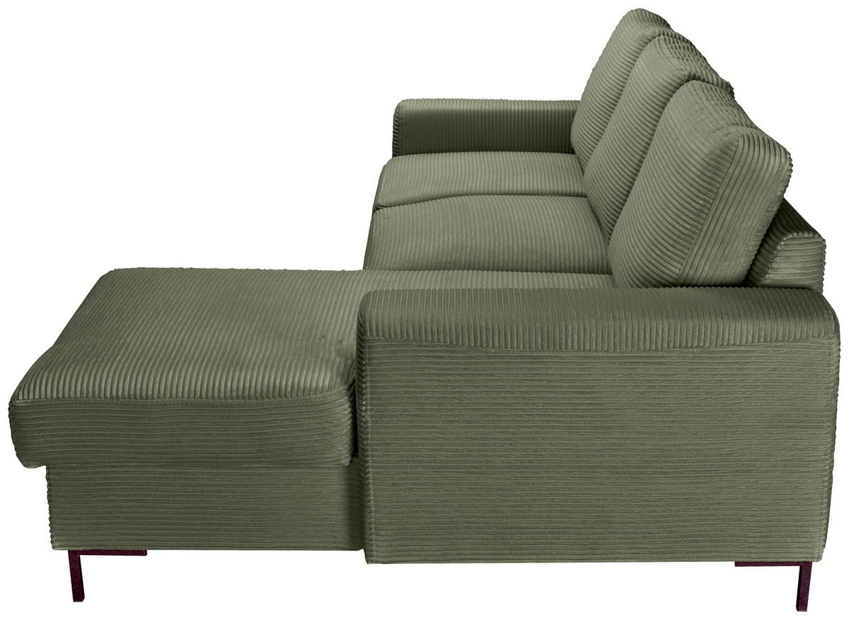 Freisteller von Carryhome ECKSOFA Olivgrün Cord.