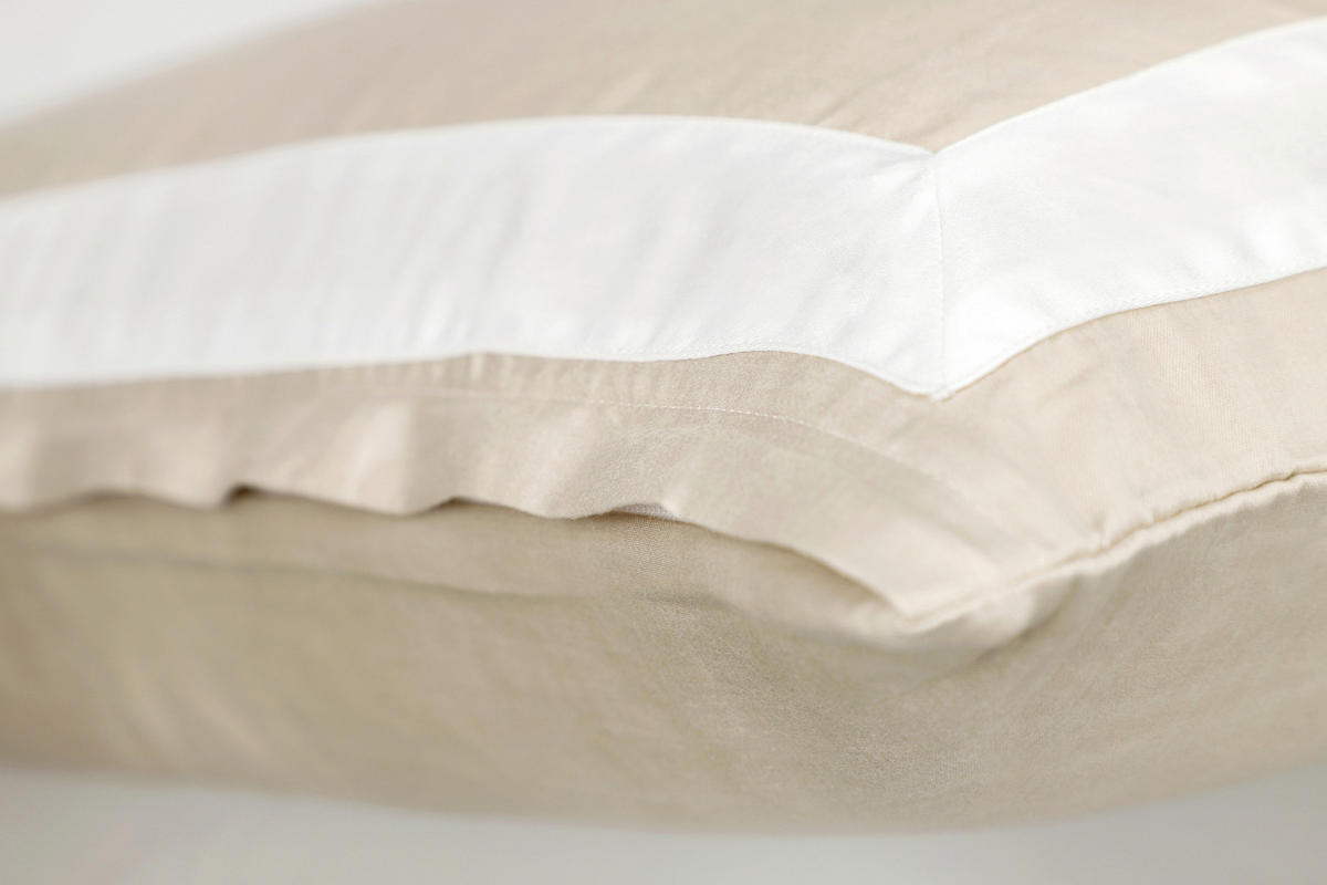 KISSENHÜLLEN-SET Marcel.Remus.Design - Son Vida beige 40/80 cm  - Beige/Weiß, Design, Textil (40/80cm) - Marcel Remus