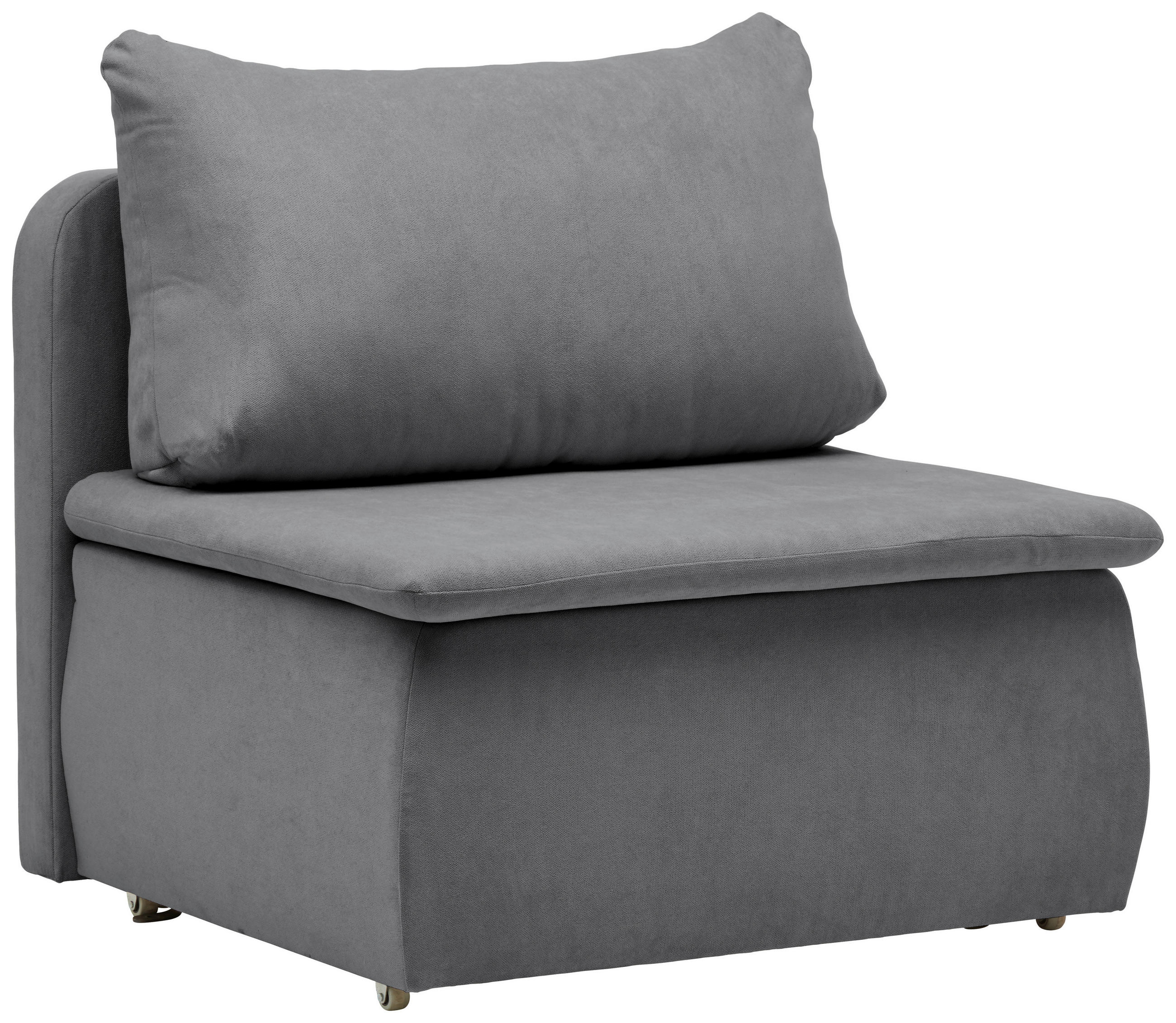 SCHLAFSESSEL Jacquard Grau  - Schwarz/Grau, KONVENTIONELL, Kunststoff/Textil (87/95/87cm) - Livetastic