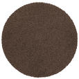 HOCHFLORTEPPICH 160 cm Fantasy Shaggy Hellbraun  - Hellbraun, Basics, Textil (160cm) - Novel