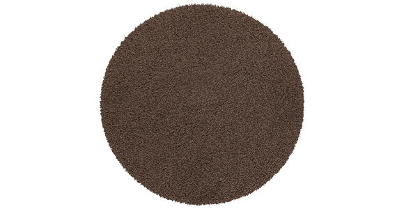 HOCHFLORTEPPICH 160 cm Fantasy Shaggy Hellbraun  - Hellbraun, Basics, Textil (160cm) - Novel