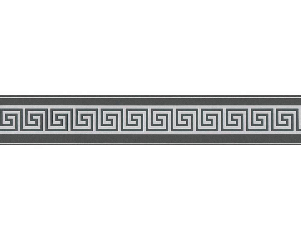 BORDURA - črna, Basics, papir (10,5*500cm)