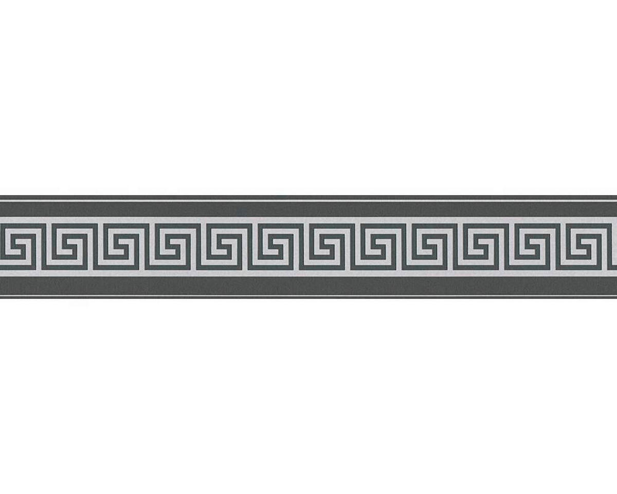 BORDURA - črna, Basics, papir (10,5*500cm)