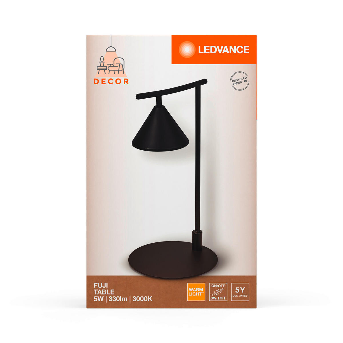 LED-TISCHLEUCHTE 20/21/40,5 cm   - KONVENTIONELL, Metall (20/21/40,5cm) - Ledvance