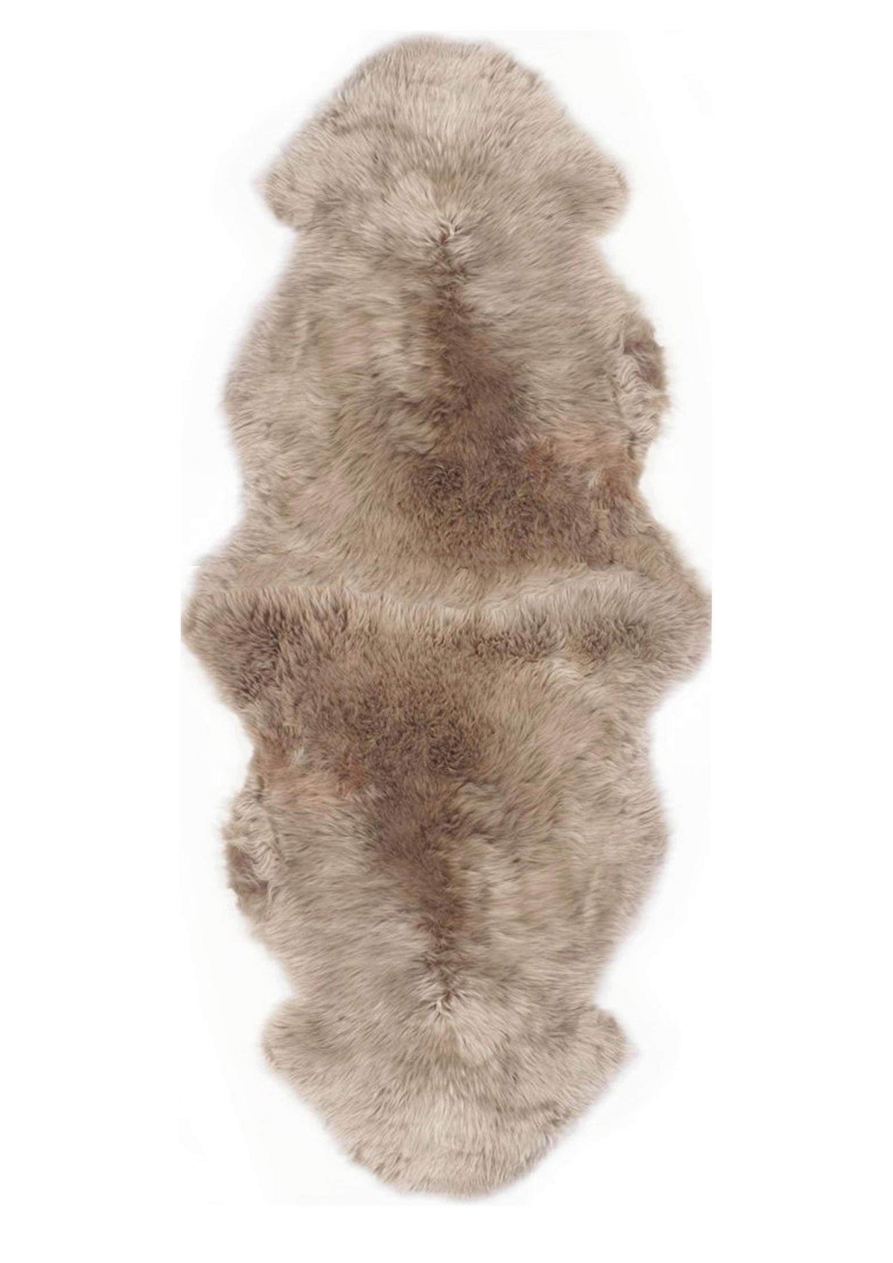 OVČÍ KOŽEŠINA, 60/180 cm, platinová