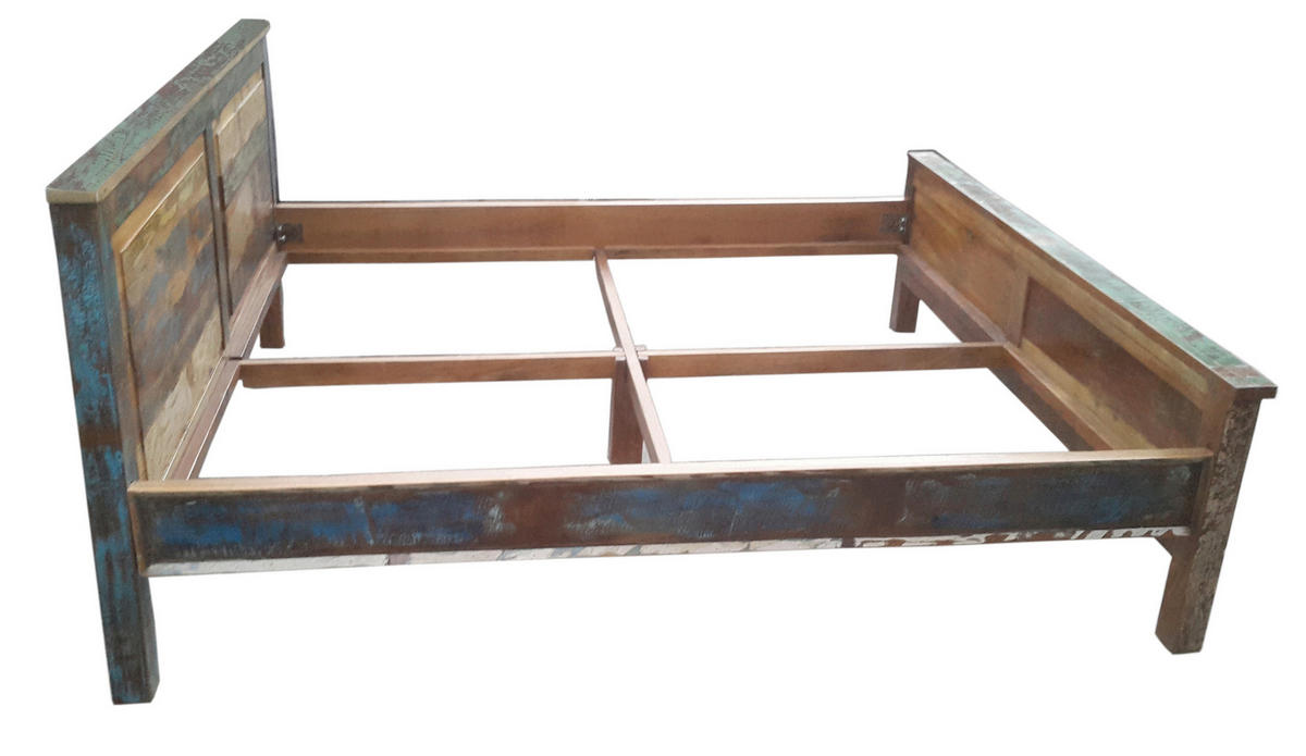 BETTRAHMEN 180/200 cm  in Multicolor  - Multicolor, Basics, Holz (180/200cm) - Livetastic