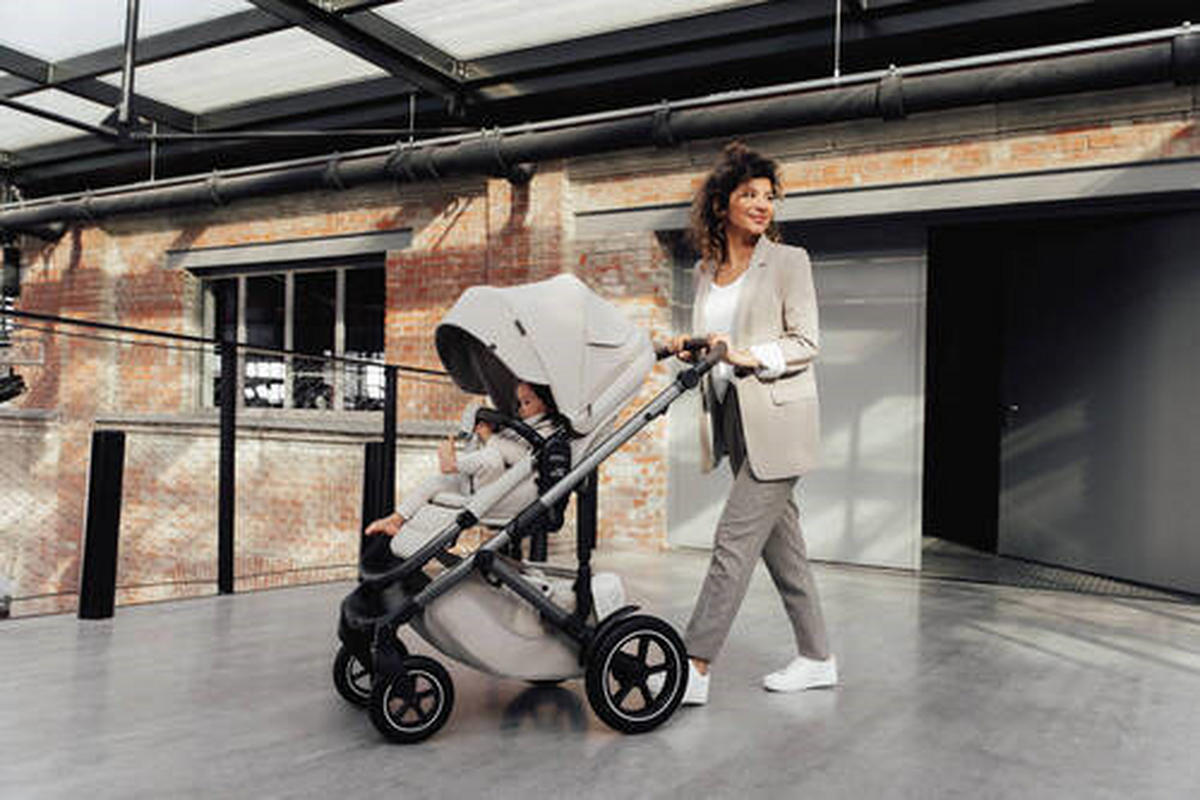 KINDERWAGEN  Smile 5Z  Soft Taupe  - Creme/Grau, Basics, Textil/Metall (57/112/97,7cm) - Britax Römer