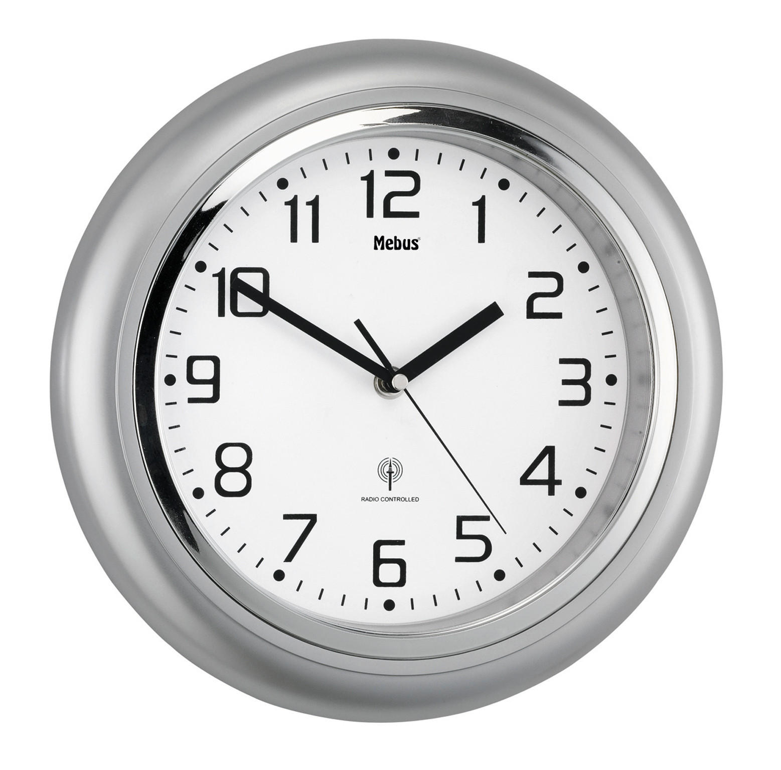 WANDUHR  Anthrazit 29,0 cm  - Anthrazit, Basics, Kunststoff (29,0cm)