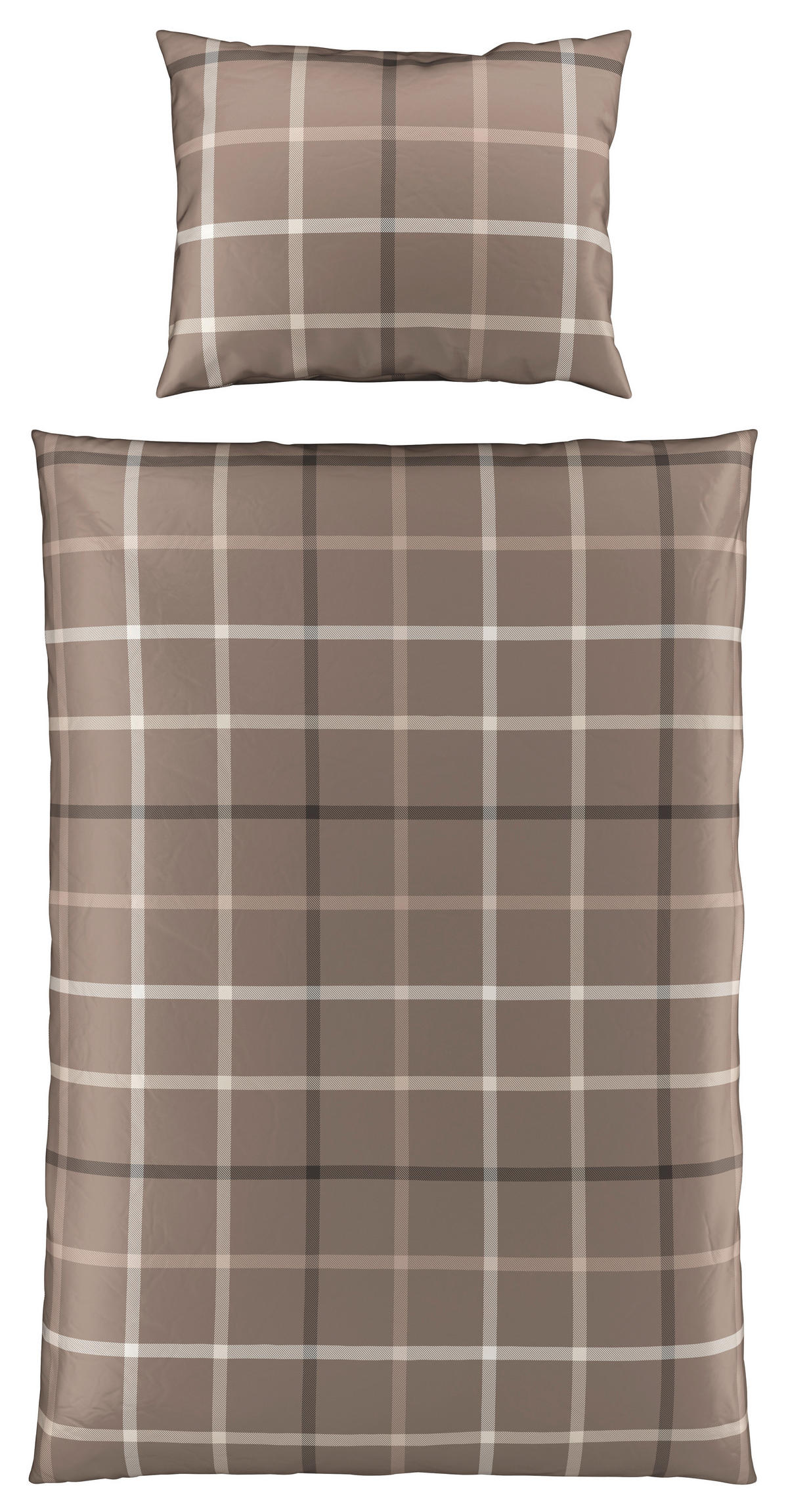 ÁGYNEMŰHUZAT-GARNITÚRA 140/200 cm  - barna, Konventionell, textil (140/200cm) - Esposa