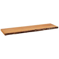 WANDBOARD Eiche massiv Eichefarben  - Eichefarben, Basics, Holz (80/2,5/23cm) - Landscape