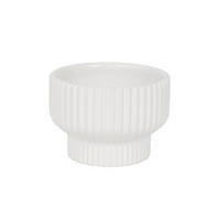 VASE 10 cm  - Weiß Hochglanz, LIFESTYLE, Keramik (10/15cm) - Ambia Home