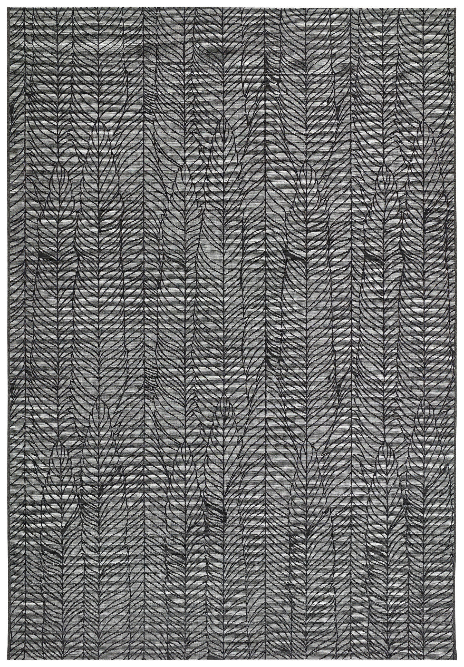 OUTDOORTEPPICH 123/180 cm Napoli Grau  - Grau, KONVENTIONELL, Textil (123/180cm) - Ambia Garden