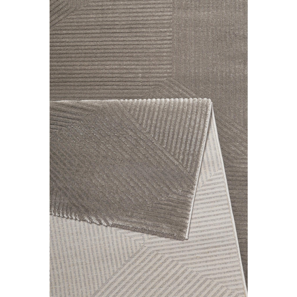 Thumbnail - Esprit Webteppich Velvet Groove, Taupe, Textil, Uni, rechteckig, 80x150 cm, Textiles Vertrauen - Oeko-Tex®, Hohenstein, ...