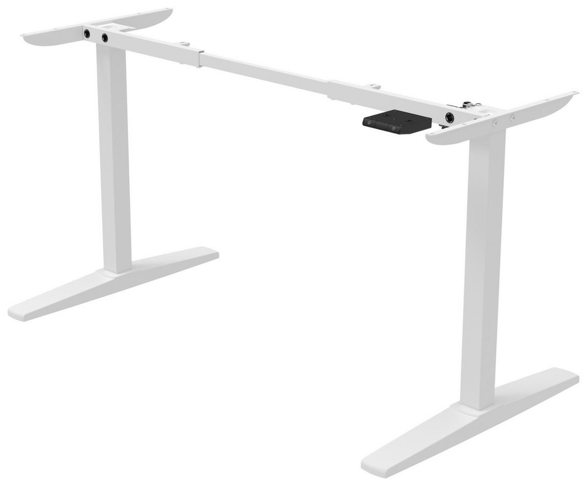 BORDSUNDERREDE i metall, plast 120-160/70/75-120 cm  - vit, Design, metall/plast (120-160/70/75-120cm) - Carryhome