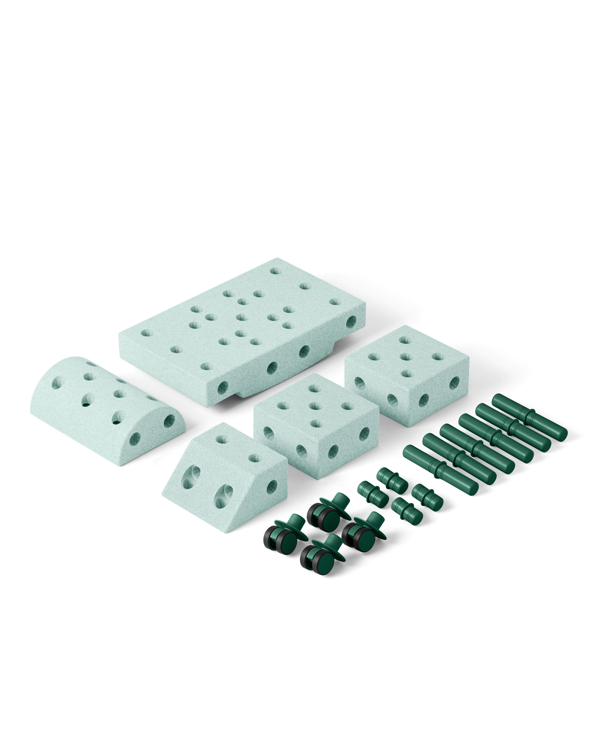 KONSTRUKCIONA IGRAČKA - zelena, Osnovno, plastika (21/41/51cm) - MODU