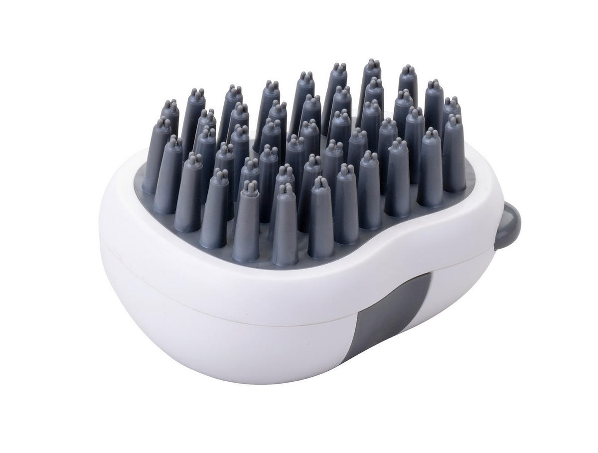 TIERHAARBÜRSTE - Dunkelgrau, KONVENTIONELL, Kunststoff (9/7/5,5cm) - Fackelmann