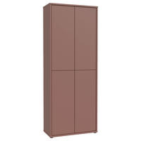 SCHUHSCHRANK Terracotta  - Terracotta/Grau, Basics, Holzwerkstoff/Kunststoff (75/192/35cm) - Xora