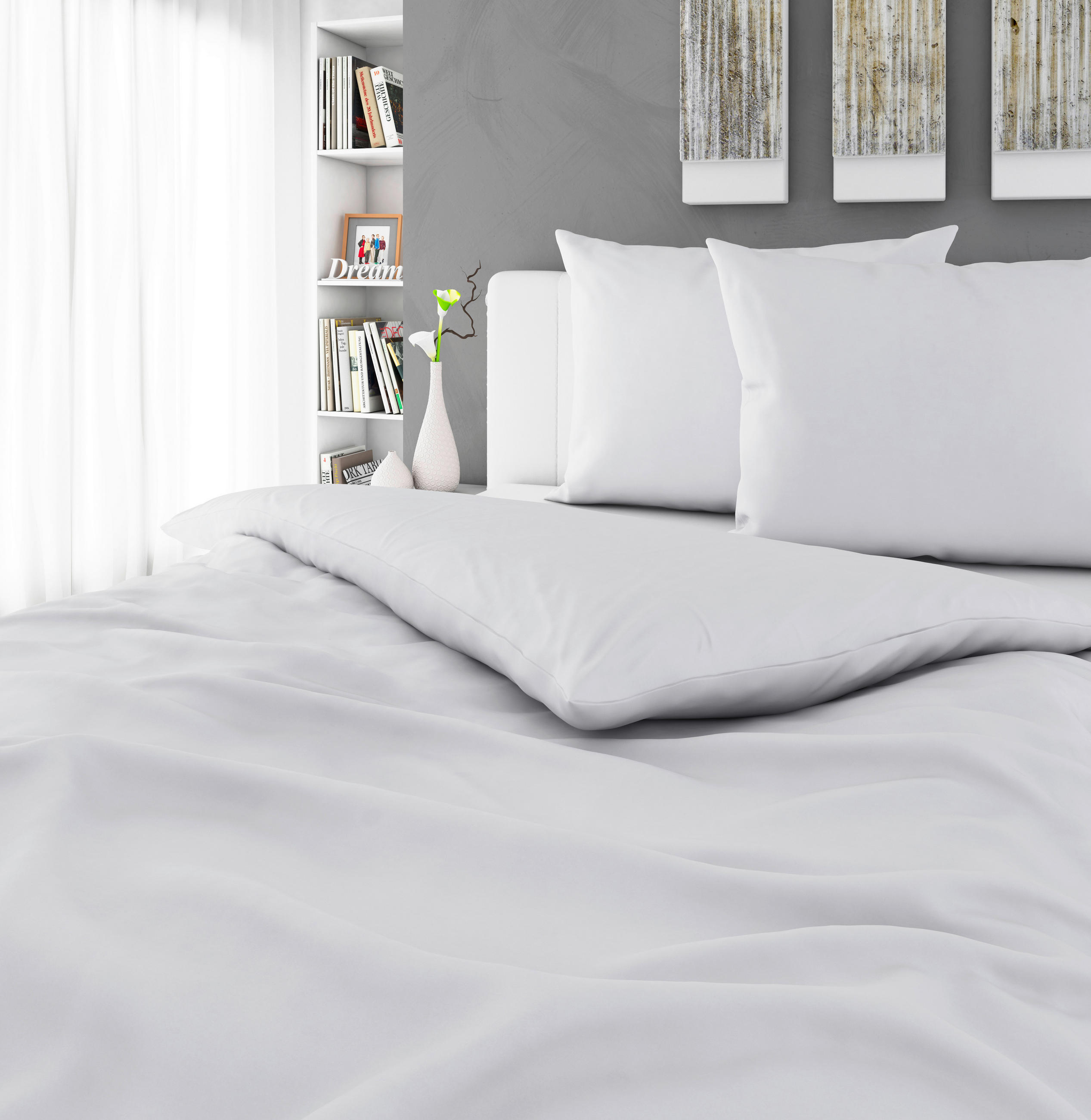 LENJERIE DE PAT 200/220 cm  - ecru, Basics, textil (200/220cm) - Novel