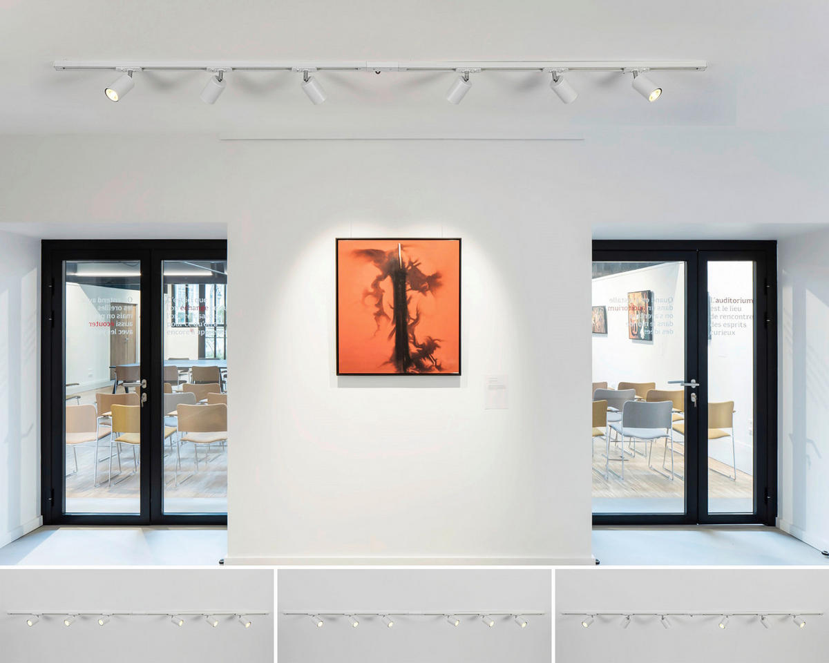 DECKENLEUCHTE 210/5,5/14 cm   - Weiß, Trend, Kunststoff/Metall (210/5,5/14cm) - Novel