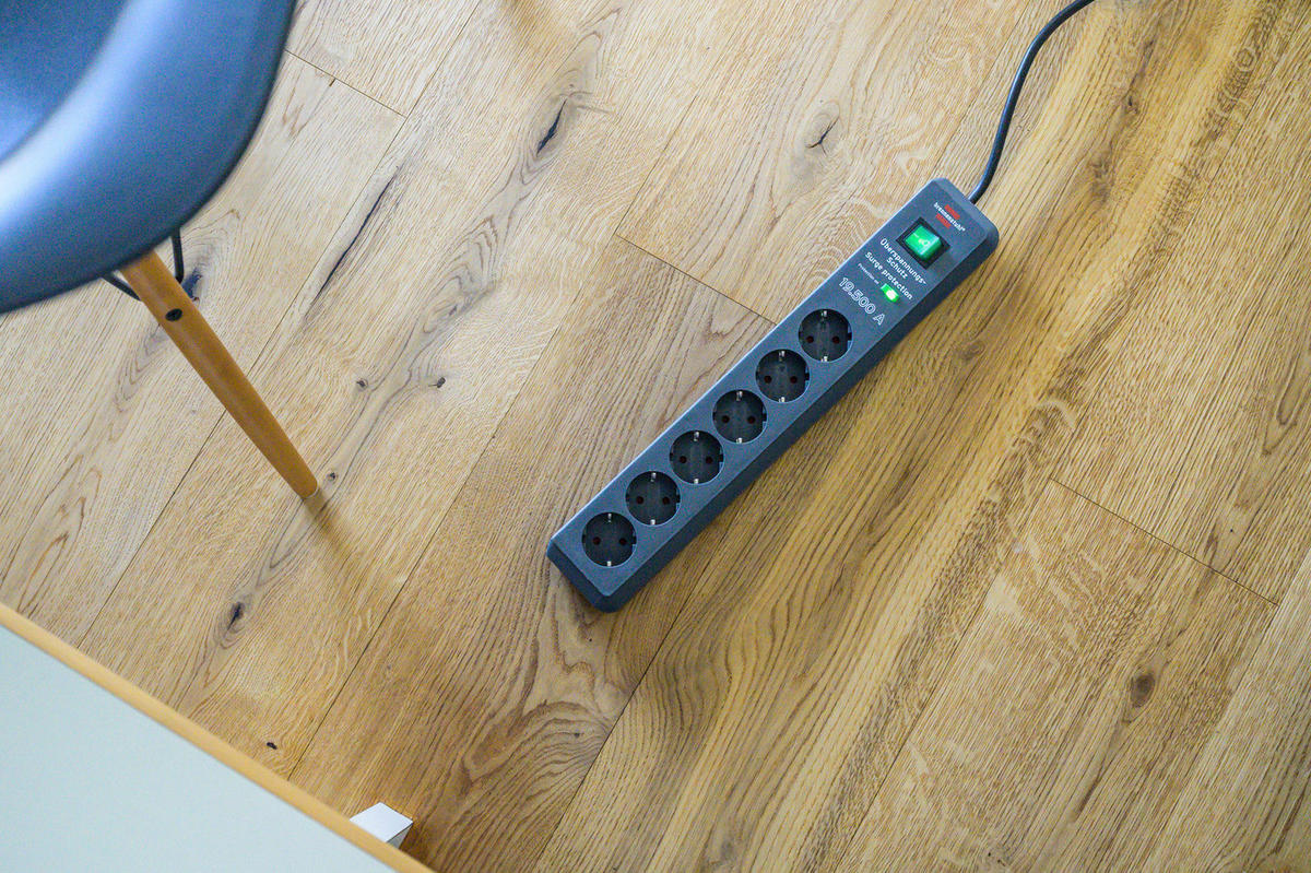 STECKDOSENLEISTE - Schwarz, Basics, Kunststoff (5/9,5/44cm) - Brennenstuhl