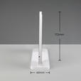 LED-DEKOLEUCHTE 24/23/23 cm  - Weiß, Design, Kunststoff/Metall (24/23/23cm) - Novel