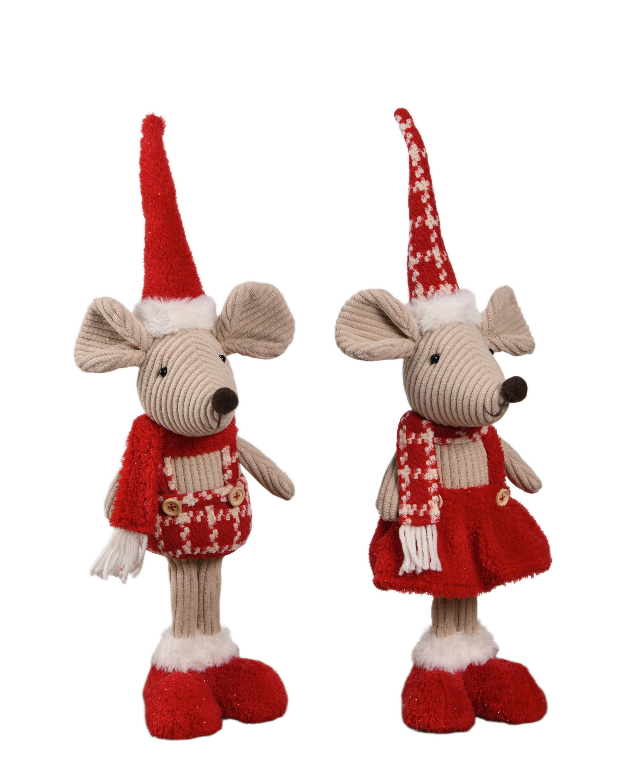 DEKORATIONSMUS - multicolor, Lifestyle, trä/plast (13/48/13cm) - X-Mas