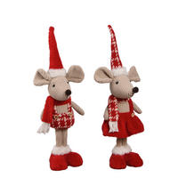 DEKORATIONSMUS - multicolor, Lifestyle, trä/plast (13/48/13cm) - X-Mas