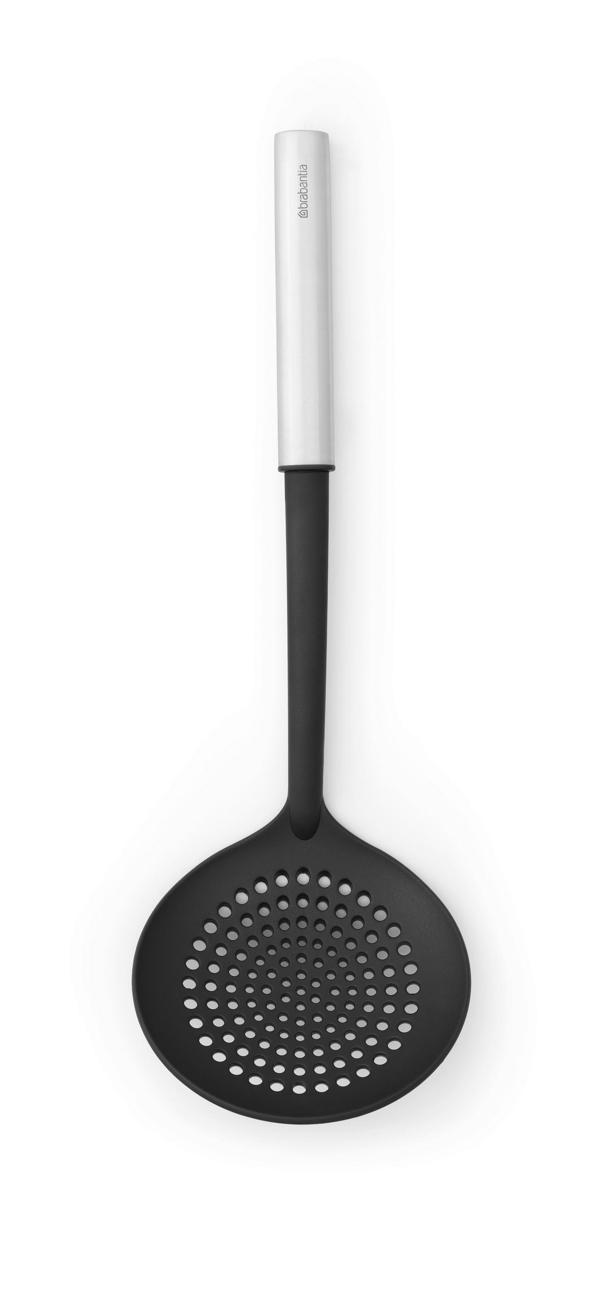 TÁLALÓKANÁL - ezüst/fekete, Basics, műanyag/fém (0.101kg) - Brabantia