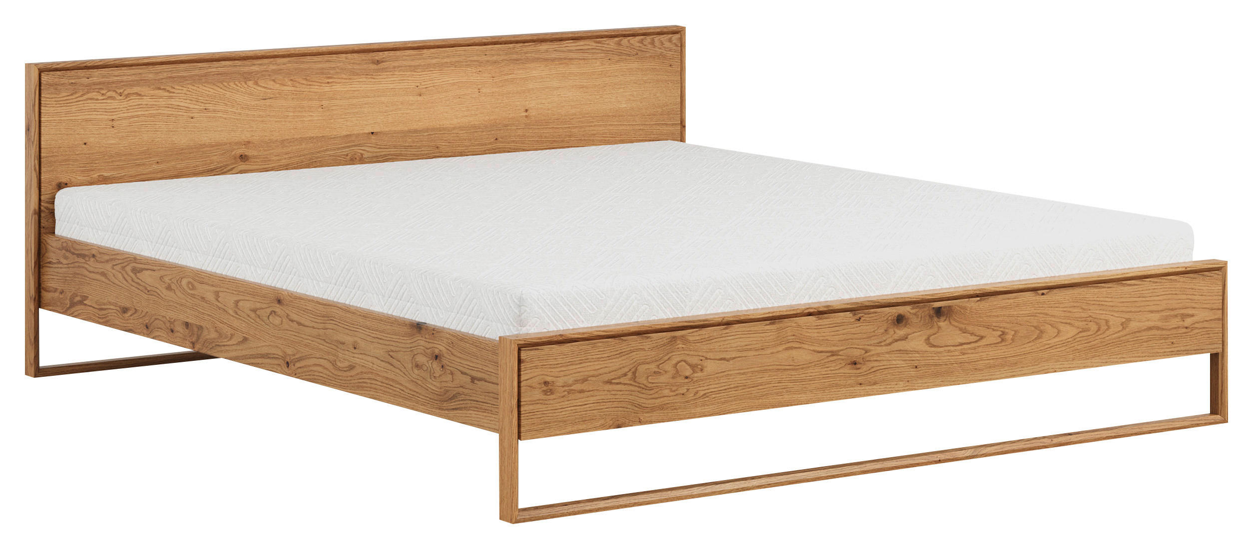 BETT 160/200 cm,  in Eichefarben,  - Eichefarben, MODERN, Holz (160/200cm) - Linea Natura
