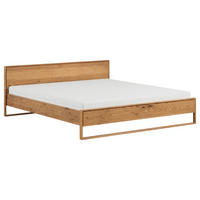 BETT 160/200 cm,  in Eichefarben,  - Eichefarben, MODERN, Holz (160/200cm) - Linea Natura