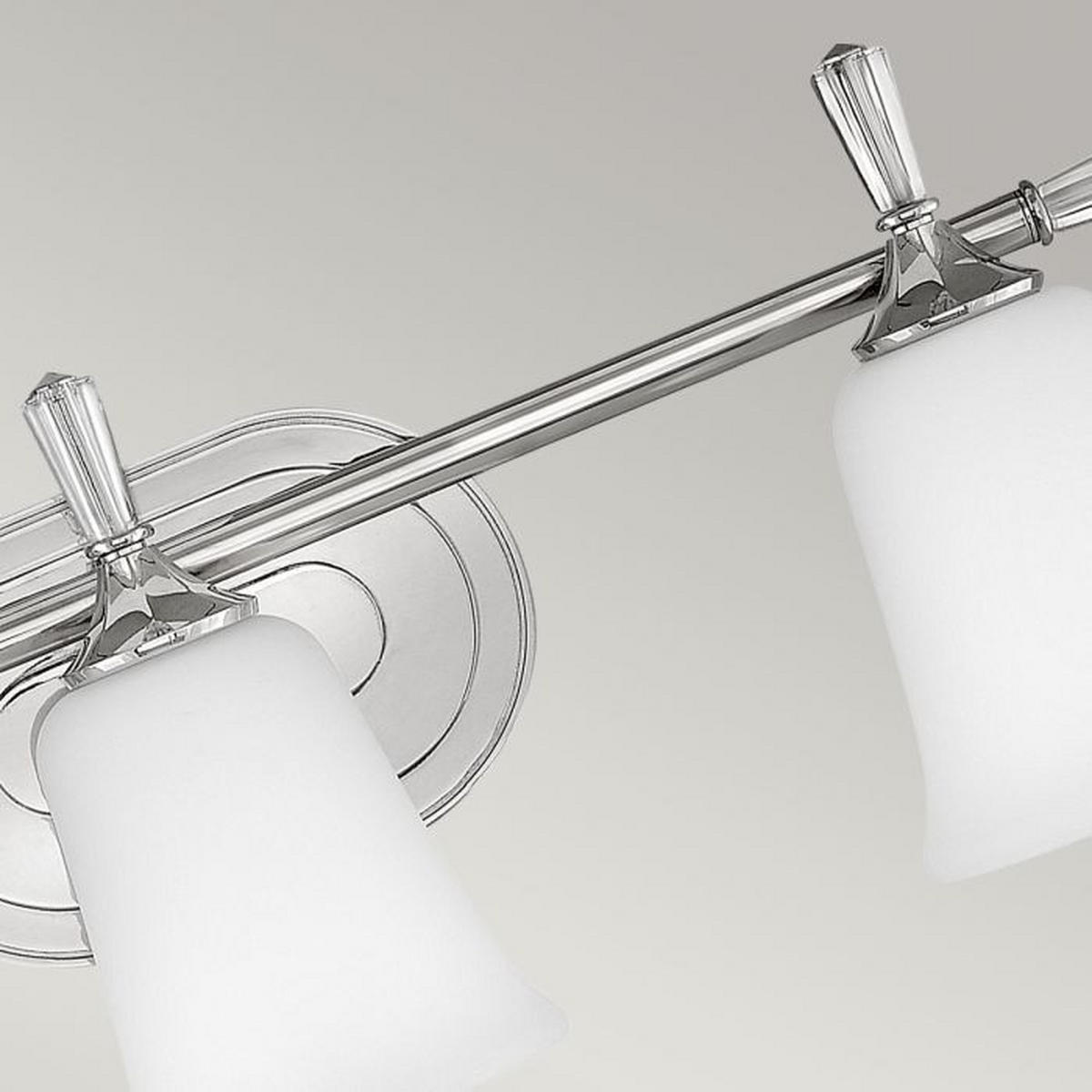 BADEZIMMER-WANDLEUCHTE Blythe 63.2/22.3 /16.3 cm  - Chromfarben, KONVENTIONELL, Glas/Metall (63.2/22.3 /16.3cm) - Elstead Lighting