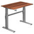 SCHREIBTISCH - Silberfarben/Zwetschgefarben, Design, Holzwerkstoff/Metall (120/72-119/80cm) SCHREIBTISCH - Silberfarben/Zwetschgefarben, Design, Holzwerkstoff/Metall (120/72-119/80cm)