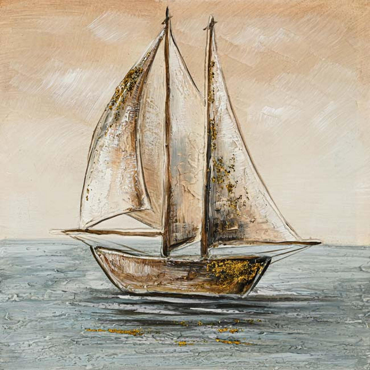 OLAJFESTMÉNY 40/40 cm  - Basics, textil (40/40cm)