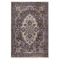 FLACHWEBETEPPICH 120/170 cm Kollektion 1871 Multicolor, Graublau  - Graublau/Multicolor, Design, Kunststoff (120/170cm) - Villeroy & Boch