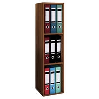 AKTENSCHRANK 34/107/29 cm  - Nussbaumfarben, Modern, Holzwerkstoff (34/107/29cm) - MID.YOU