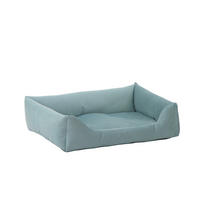 HUNDEBETT - Hellblau, KONVENTIONELL, Textil (45cm)