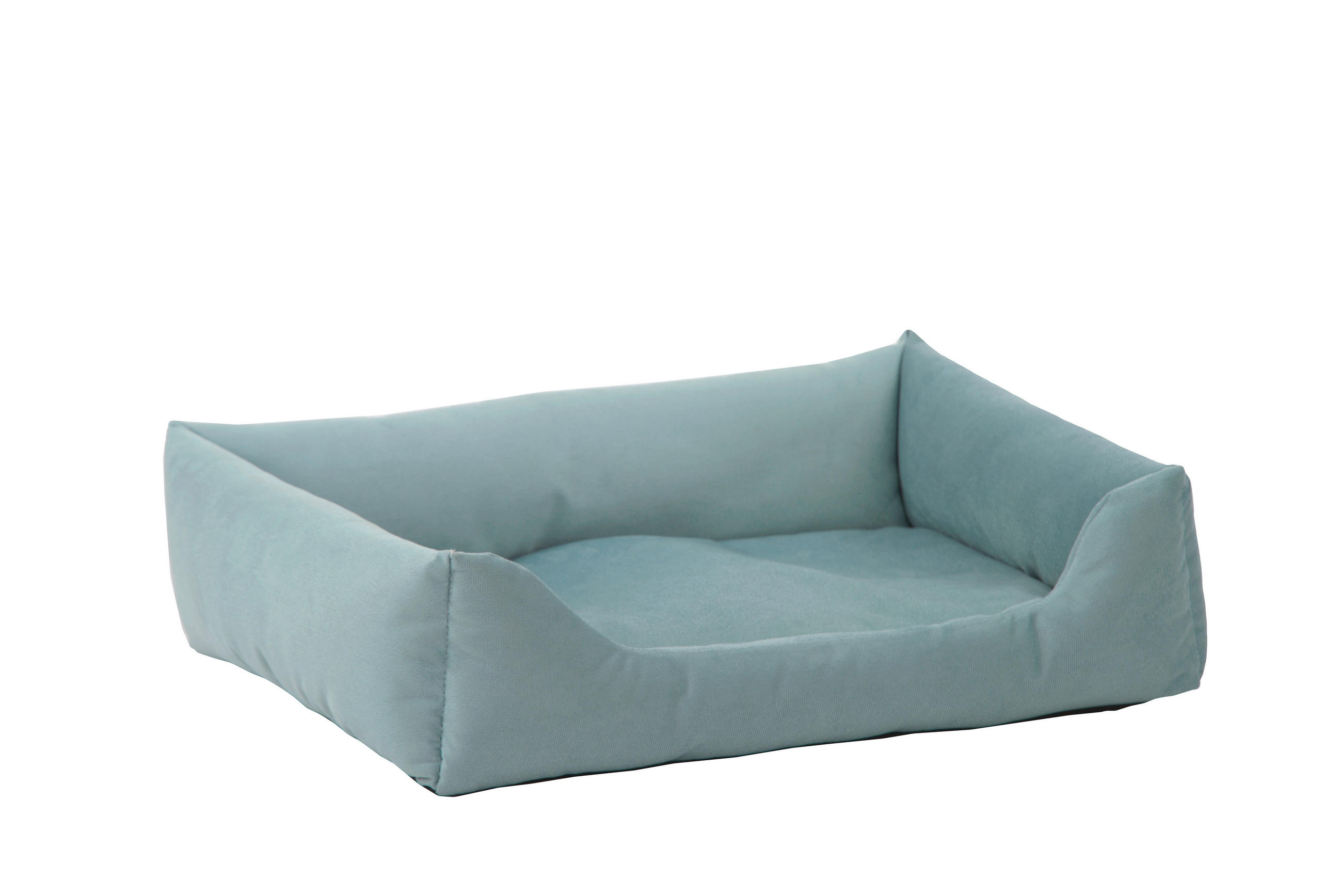 Thumbnail - Hundebett, Hellblau, Textil, Uni, rechteckig, 45 cm, Bezug abnehmbar und waschbar, Freizeit, Tierbedarf, Hundebetten