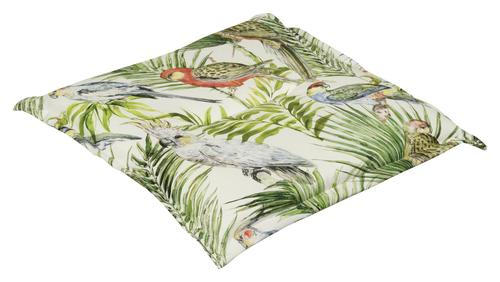 GARTENSITZKISSEN  - Beige/Grün, Design, Textil (48/4/48cm)