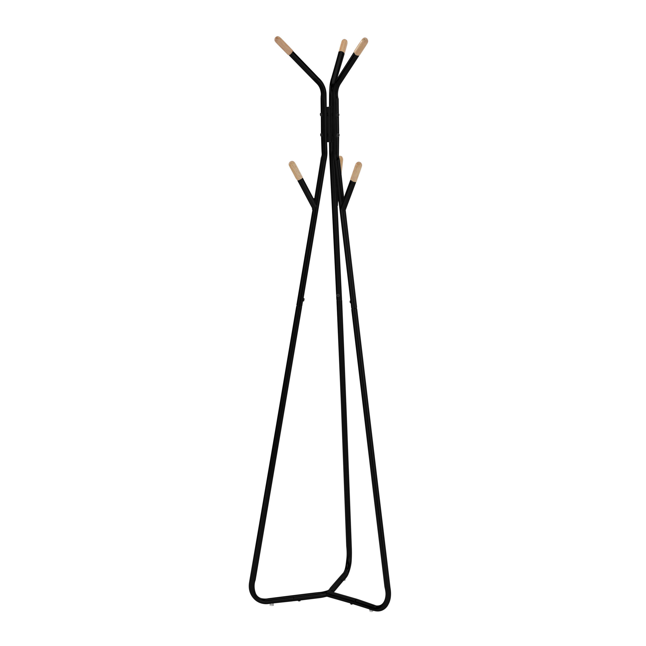 ŠATNÍ STOJAN - černá, Moderní, kov (45/170/39cm)