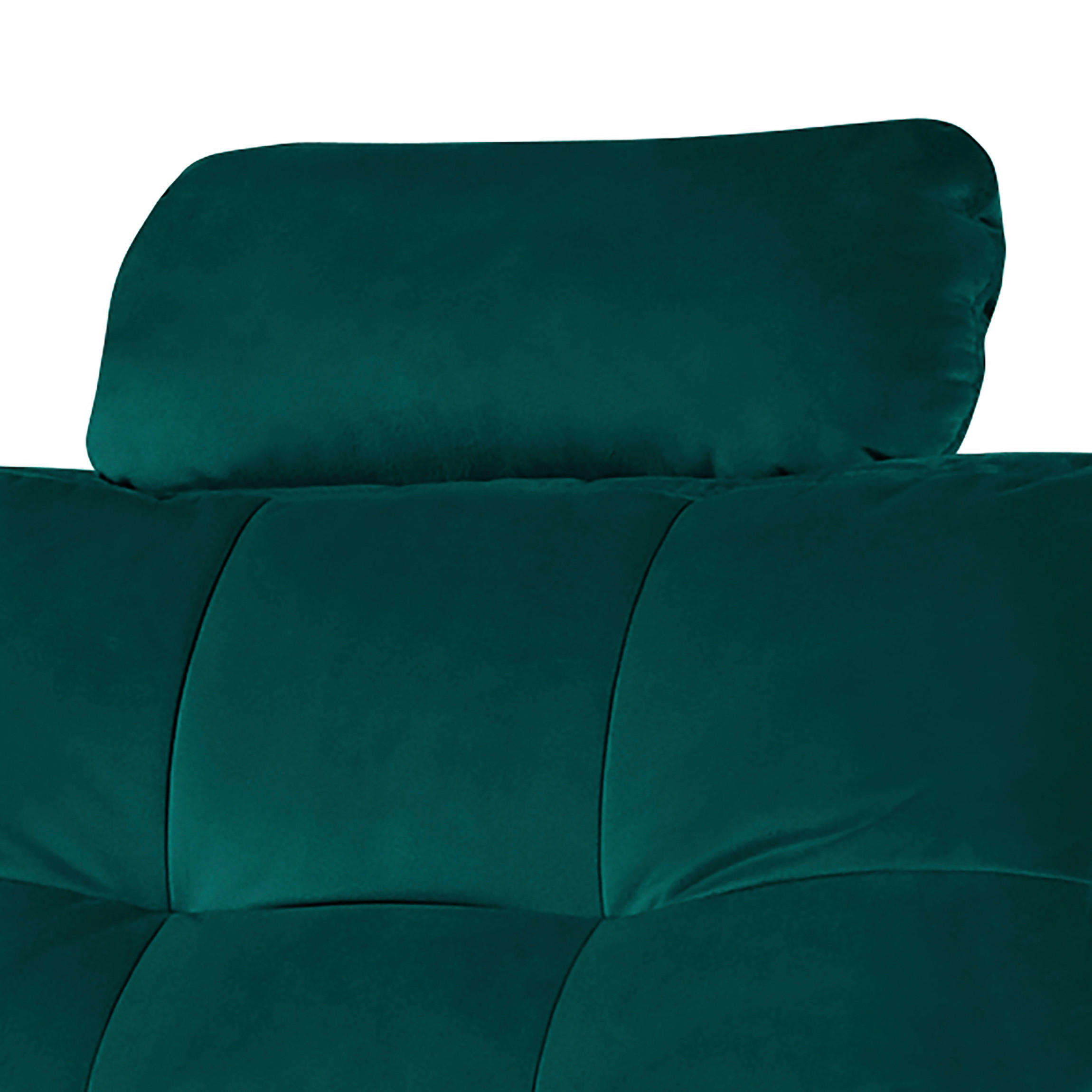 KOPFSTÜTZE - Petrol, Design, Textil (43/18/15cm) - Livetastic