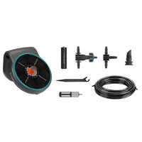 SOLAR-BEWÄSSERUNGSSET  - Grau, Design, Kunststoff (25,8/25,2/12,6cm) - Gardena