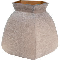 VASE 27 cm  - Braun, Design, Glas (27/27/27cm) - Kare-Design
