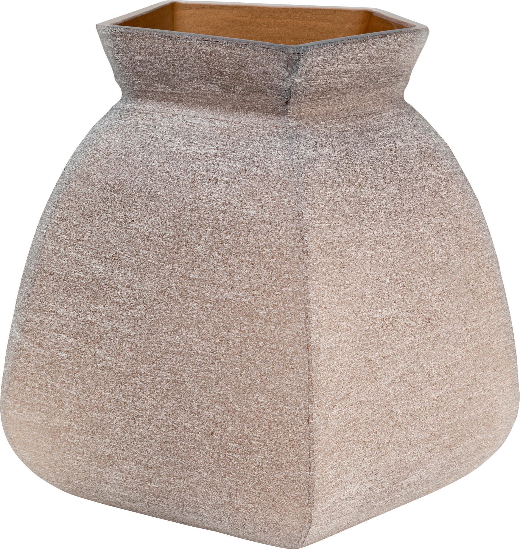 Kare-Design Vase Braun 27x27x27 cm