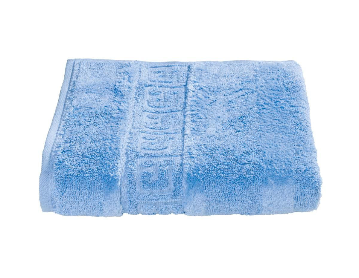 HANDTUCH Noblesse Uni Hellblau - Hellblau, Basics, Textil (50/100cm) - Cawoe